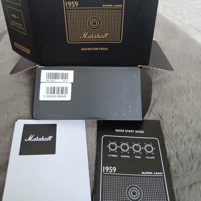 Marshall 1959 Overdrive Pedal 2025 - Present - Black / Gold image 3