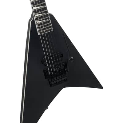 Jackson Pro Plus Pure Metal Limited Edition Rhoads RR1A Guitar w/ Bare Knuckles Pickup & Gig Bag - Satin Black image 1