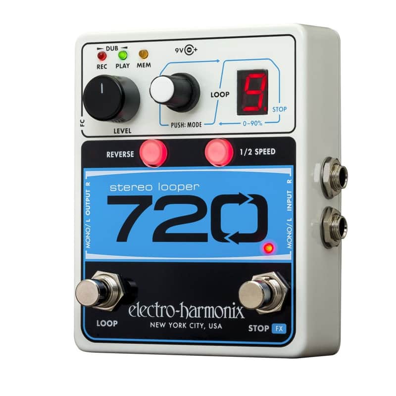 Electro Harmonix 720 Stereo Looper Effects Guitar Pedal  (Tatty Box) image 1