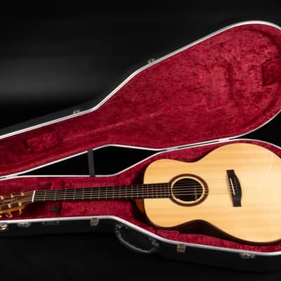 2012 Lakewood Deluxe Series J-32 Baritone - Natural High Gloss | German Custom Jumbo Baritone Acoustic Guitar 48mm Nut Width L.R. Baggs Anthem Pickup | CoA OHSC image 24