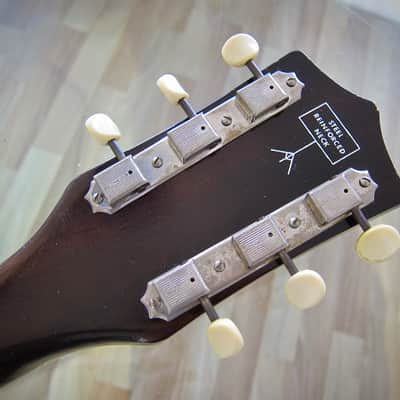 Airline Acoustic Guitar Concert Sized by Kay of Chicago for Montgomery Wards Circa-1960s Sunburst image 20