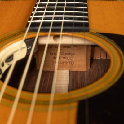 2022 Martin Eric Clapton Signature 000-28EC - Natural | USA All Solid Acoustic Guitar OM L.R. Baggs Anthem Pickup | CoA OHSC image 18