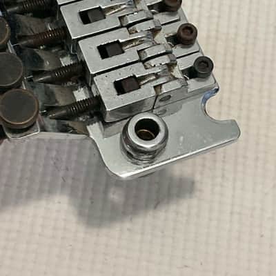 1980's Original German Made Chrome Floyd Rose Guitar Tremolo Bridge image 15
