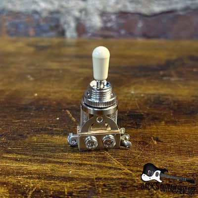 Epiphone Short 3-Way Toggle Switch w/ Tip *USED* (2010s - Cream)