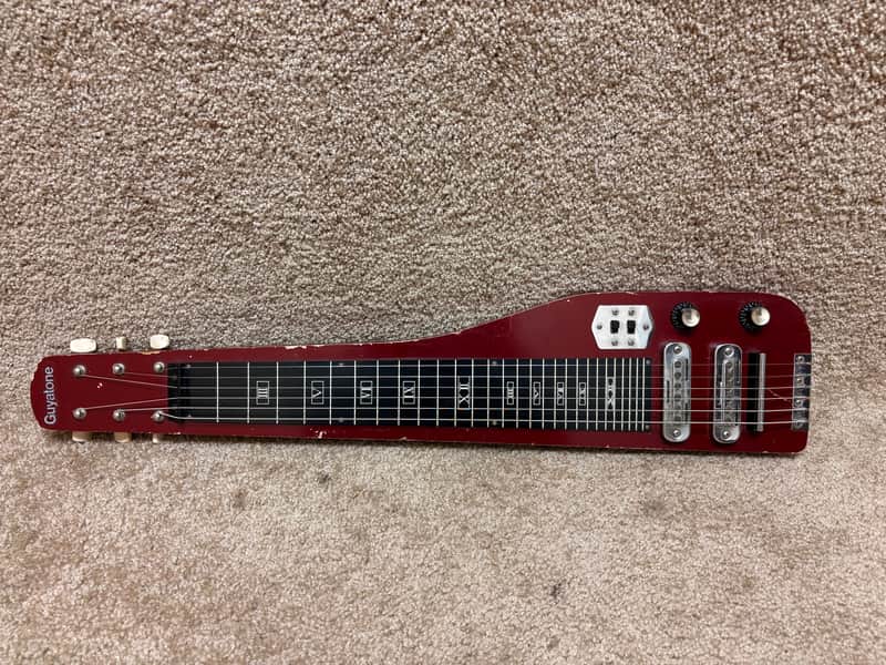 Guyatone Lap Steel HG-92 HG-99 Red MIJ 1960s image 1