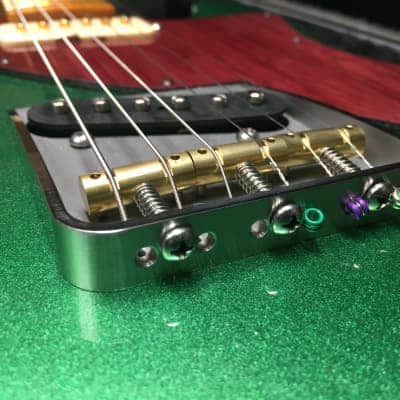 Van Dyke-Harms Telecaster Hybrid Bridge and Compensated Saddle Set image 10