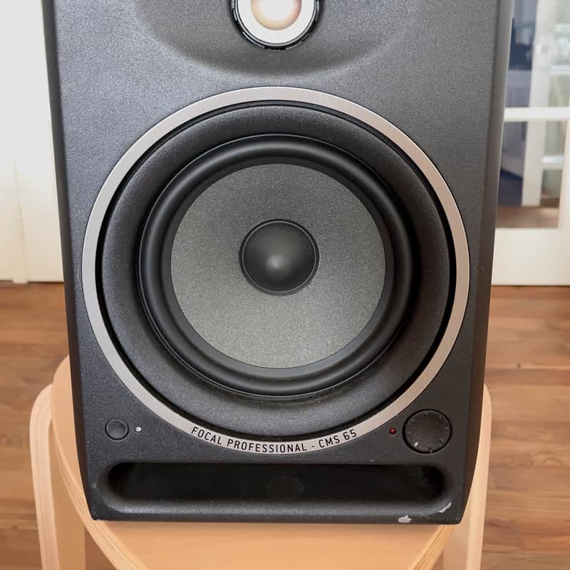 2010s Focal CMS65 6.5″ Powered Monitor (Single) Gray