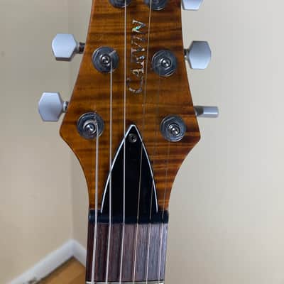 Carvin SH445 - Flame Maple Top - Excellent Condition - With Original Hard Shell Case image 4