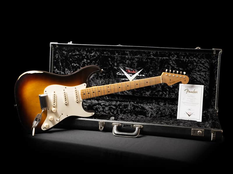 Fender Stratocaster Custom Shop 56 2008 - Sunburst | Reverb