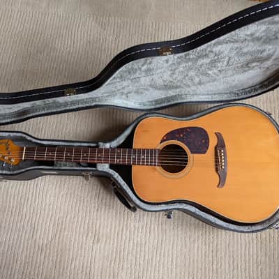 1980 Fender Redondo Acoustic Guitar: Spruce & Mahogany, Made in Japan (MIJ) w/Hard-shell Case image 1