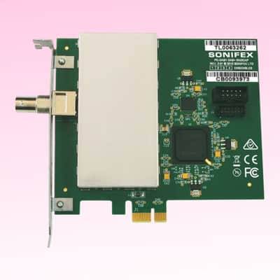 Sonifex PC-DAB1-4 DAB+/DAB Radio Capture PCIe Card-3 Ensemble *USA Small Business* image 2