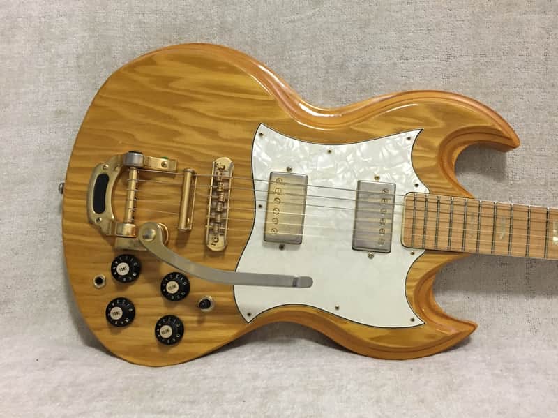 Sigma Martin SBG2-9 Electric Guitar + Case / Tokai SG Copy / Ampeg