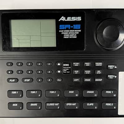 Alesis SR-16 Drum Machine 2010s - Black