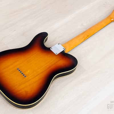 1990 Fender Telecaster Custom '62 Vintage Reissue TL62B-650 Sunburst w/ Case, Japan MIJ Fujigen imagen 14