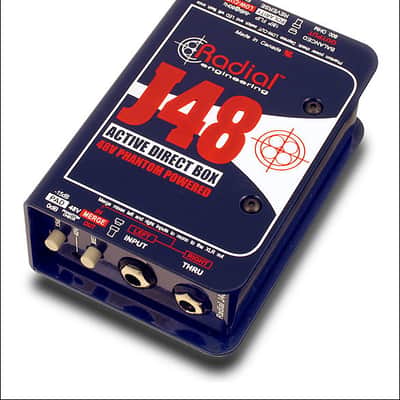 Radial J48 Phantom Powered Active Direct Box image 3
