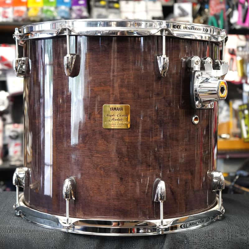 Yamaha/Japan Maple Custom Absolute Series 16" Tom w/ YESS Mount - Plum Lacquer | 14x16" image 1