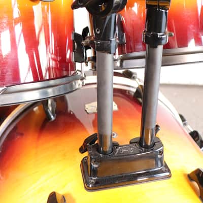 Pearl ELX Export 6pc Drum Kit Set 22/16/13/12/10/14" Burnt Toast image 3