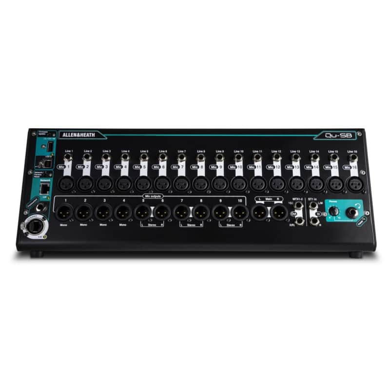 Allen & Heath AH-QU-SB Portable 18-In/14-Out Digital Mixer with Remote Wireless Control image 1