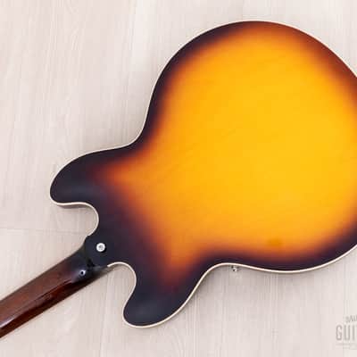 2020 Gibson Custom Shop Historic 1964 Gibson ES-335 VOS Vintage Burst w/ Case, Tags, CoA image 15
