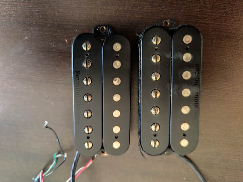 Seymour Duncan Pegasus / Sentient 7-String set Black image 1