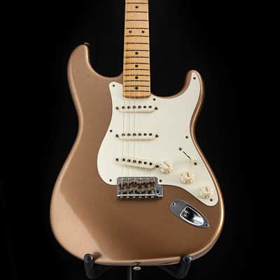 Used Fender Custom Shop '57 Reissue Stratocaster Firemist Gold Journeyman Relic image 1
