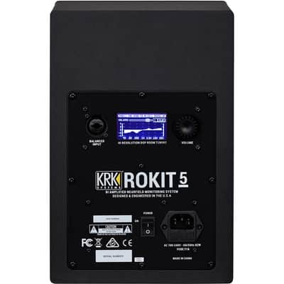 KRK ROKIT 5 G4 5" 2-Way Active Studio Monitor (Single, Black) USED MINT image 3