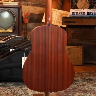 Eastman E1SS-SB Sitka/Sapele Sunburst Slope Shoulder Dreadnought Acoustic Guitar #8068 image 9