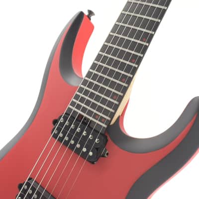 Jackson Pro Plus Series DK Modern MDK7 HT` 2023 Satin Red with Black Bevels 3291gr imagen 6