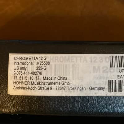 Hohner Chrometta 12-G Chrome Key of G Harmonica image 4