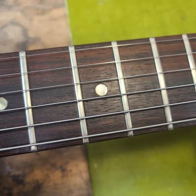Gibson Les Paul Silver streak 1982 - greenish silver image 11