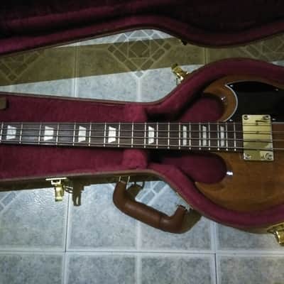Gibson SG Standard Bass 2018 Walnut with Case image 3