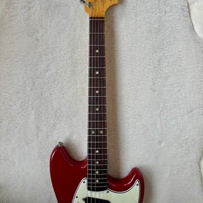 Fender Mustang Guitar with Rosewood Fretboard 1964 - 1969 - Dakota Red image 5