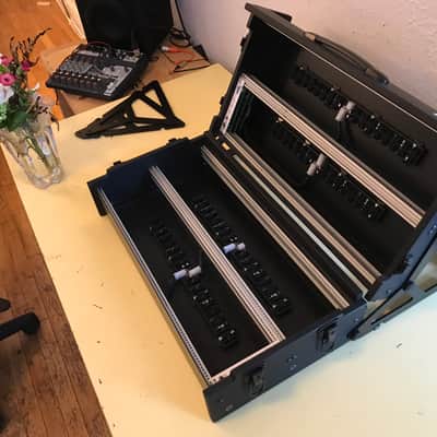 MDR Modular S-Petersburg Eurorack Modular Case 6U + 6U 104 hp with KOMA STROM power x2 2018 image 7