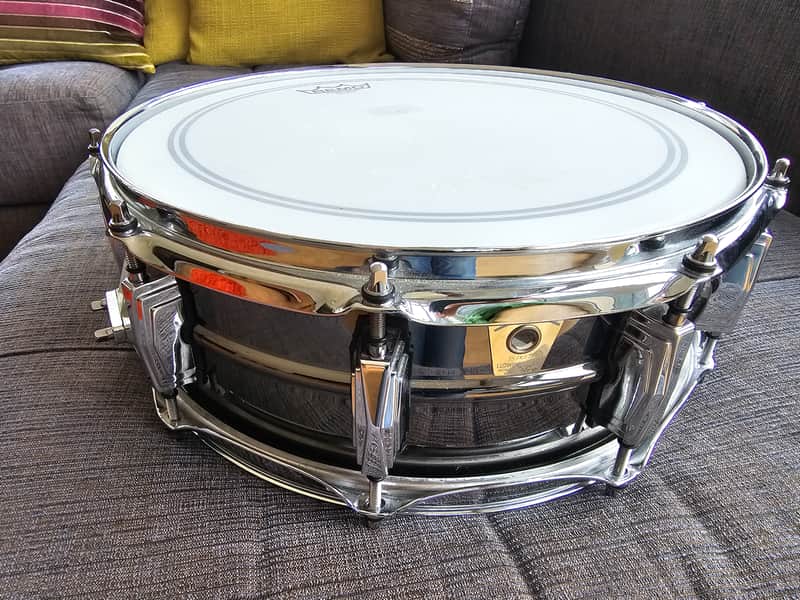 Ludwig Black Beauty Snare 1980's - Excellent Condition image 1