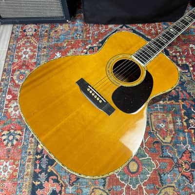 MIJ Morales BM-100 All Solid Wood 1979 "Big Mac" 0000 Size Thin Scalloped BracesAcoustic image 4