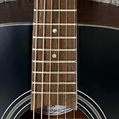 Dean St Augustine Folk Size Solid Top Acoustic Electric Guitar, Vintage Burst image 8