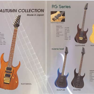 Ibanez RG527R 1994 - Jewel Blue Burst image 13