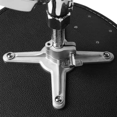 Gator Spindle Drum Throne Saddle Seat, Black image 19