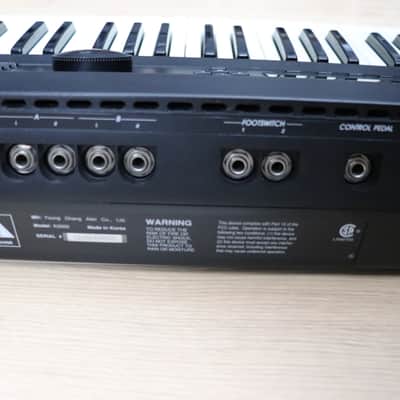 Kurzweil K2000 61-Key Digital Workstation Synthesizer 1990s - Black image 7