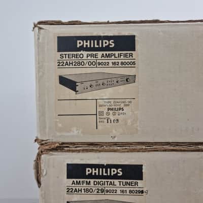 Philips (Black Tulip) 22AH380 Stereo Amp- 22AH180 Tuner-22AH280 Pre Amp- In Box image 6