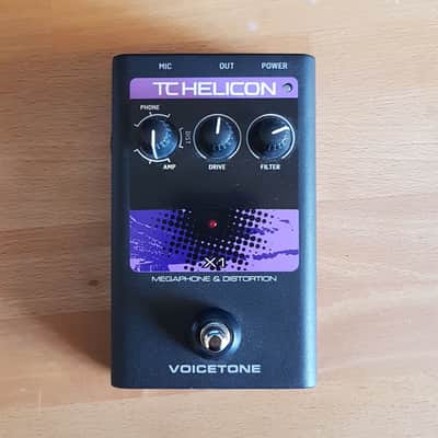 TC HELICON VoiceTone X1 メガホン ディストーション Amazon.co.jp: TC HELICON メガホン ディストーション VOICETONE X1