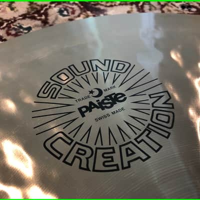 Paiste Vault Release 0047: Sound Creation 18" Dark Flatride Flat Ride from 1985 IMMACULATE COLLECTOR GRADE NOS Mint Formula 602 alloy gem! image 19