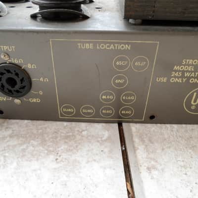 Stromberg-Carlson AU-36B Tube PA Amplifier 1950's image 5
