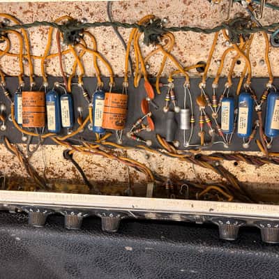 Fender  Bandmaster Head  1965 - Blackface image 8