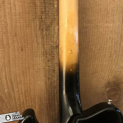 Mosrite SM Singlecut Vintage Electric Guitar Black Modified 1977 image 12