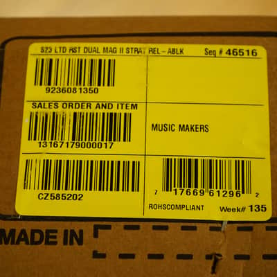 Fender Custom Shop 2025 LTD Roasted Dual-Mag II Stratocaster Relic - Aged Black image 23