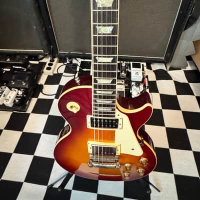 1989 Gibson Les Paul Standard Heritage Cherry Sunburst Patent No. Pickups image 8