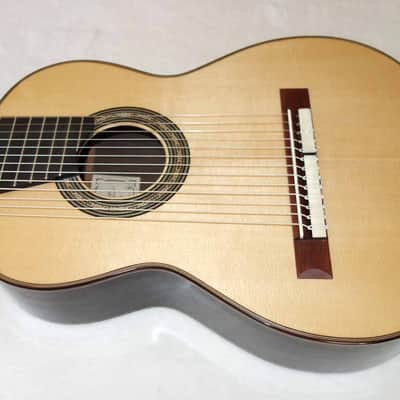 LUCIO NÚÑEZ Sophia 13-String Classical Harp Guitar, Spruce/Ziricote, w/Custom Case, Extremely Rare!! image 3