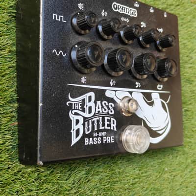 Orange Bass Butler Bi-Amp Bass Preamp Pedal 2020 - Dark Grey Steel image 2