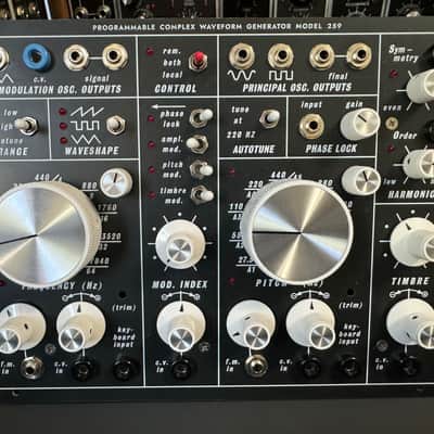 Buchla Clone Model 259 Programmable Complex Waveform Generator- Vintage Build 2020 - Black and White image 1